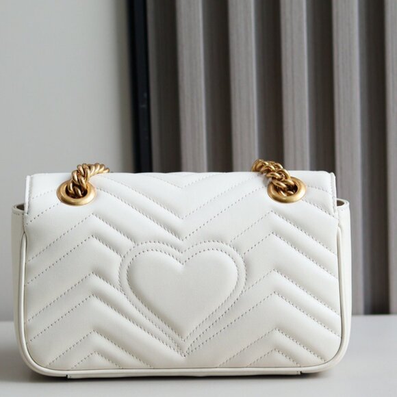 Gucci gg marmont small white - Picture 2 of 9